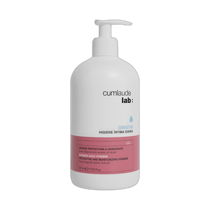 Cumlaude lab Gel Limpiador Higiene Intima Diario Origyn 500ml (fondo limpio)