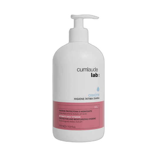 Cumlaude lab Gel Limpiador Higiene Intima Diario Origyn 500ml (fondo limpio)