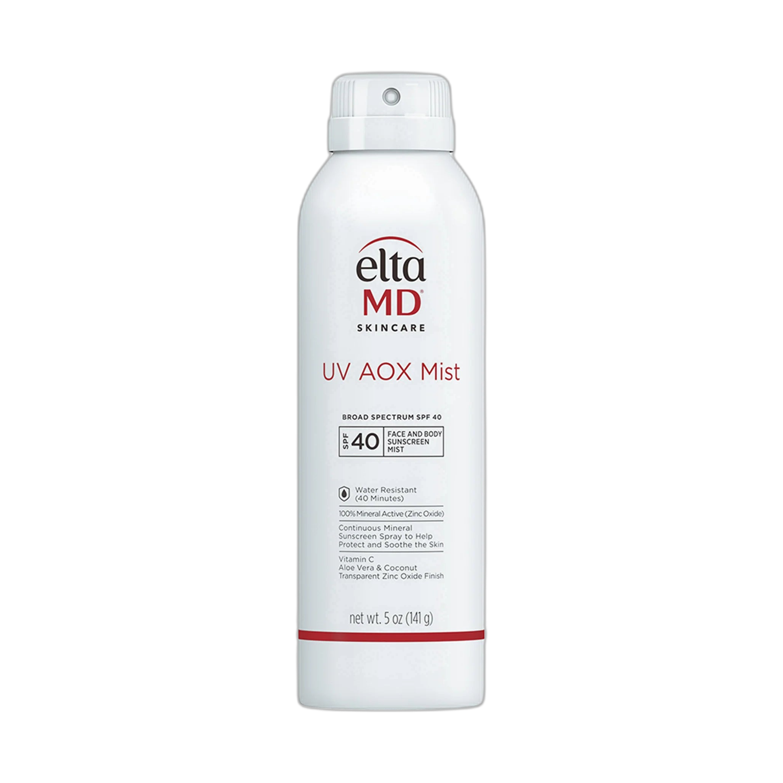 EltaMD UV AOX mist broad-spectrum spf40  141g (fondo limpio)