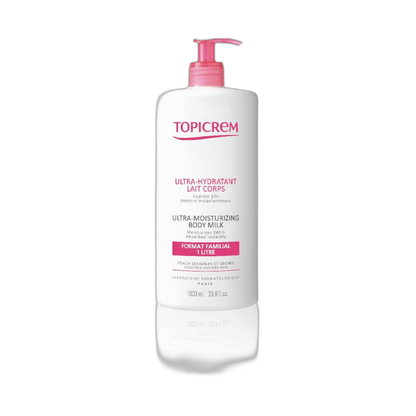 TOPICREM Leche corporal ultra-hidratante 1000ml (fondo limpio)