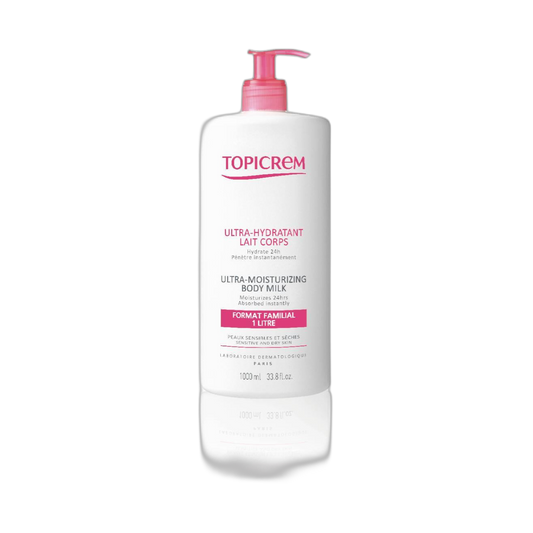 TOPICREM Leche corporal ultra-hidratante 1000ml (fondo limpio)