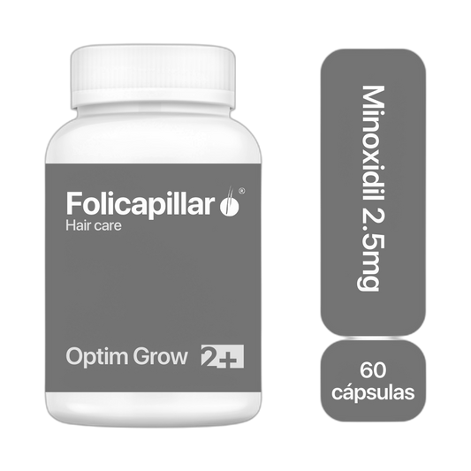 FOLICAPILLAR Minoxidil 2.5mg | 60 cápsulas — tratamiento anticaída de FOLICAPILLAR | comprar en Supiel