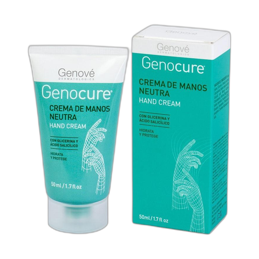 GENOVÉ Genocure crema de manos neutra 50ml (fondo limpio)