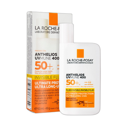 LRP ANTHELIOS UVMUNE 400 Fluido invisible FPS50+ 50ml (fondo limpio)