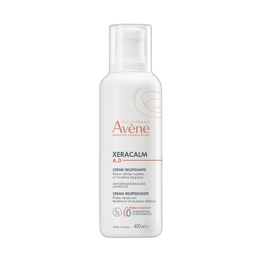 AVENE XERACALM A.D Crema Relipidizante 400ml (fondo limpio)