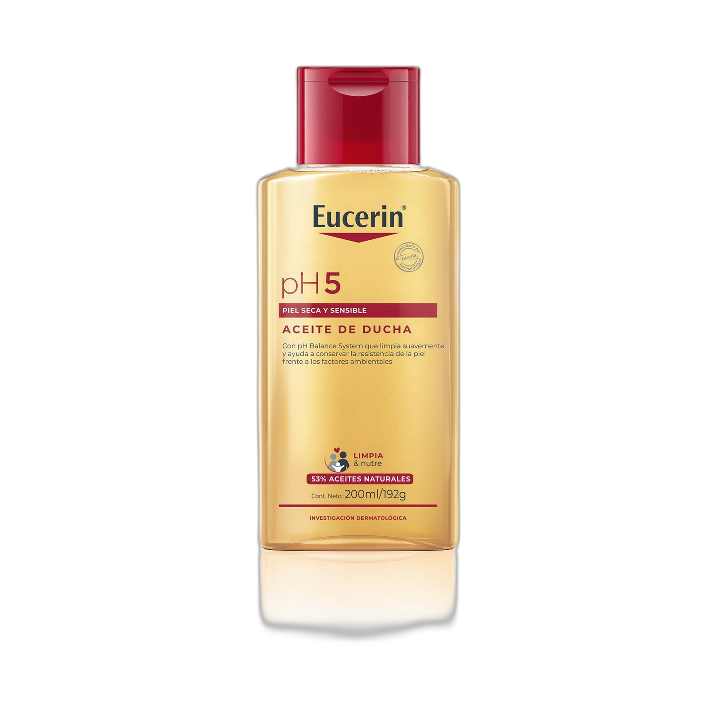 EUCERIN pH5 Aceite de ducha 200ml (fondo limpio)