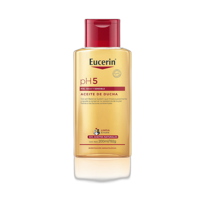 EUCERIN pH5 Aceite de ducha 200ml (fondo limpio)
