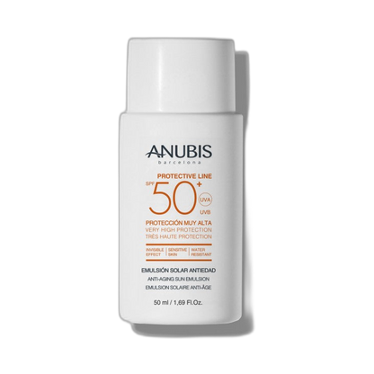ANUBIS Anti-aging sun emulsion spf50+ 50ml (fondo limpio)