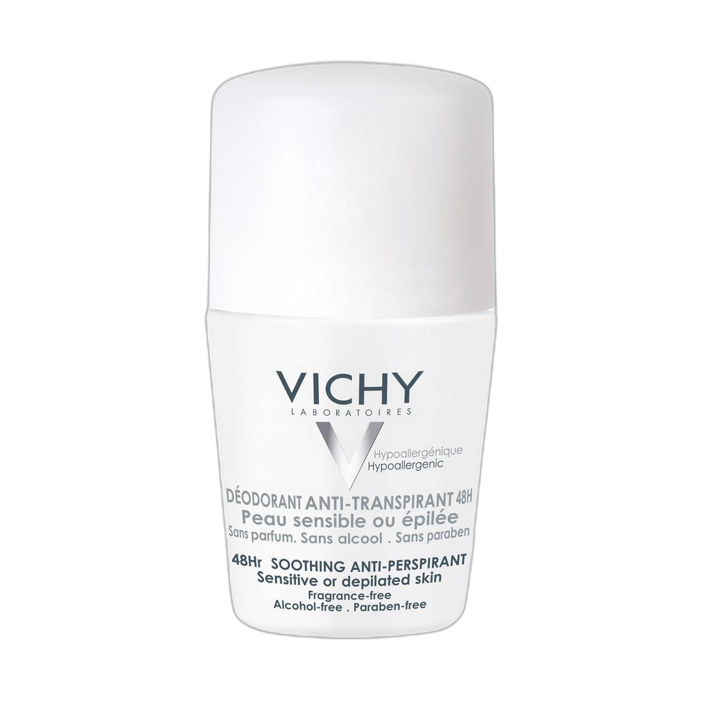 VICHY Deos Roll-On piel sensible 48ml (fondo limpio)