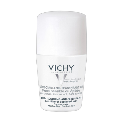 VICHY Deos Roll-On piel sensible 48ml (fondo limpio)