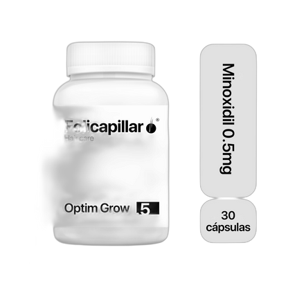 FOLICAPILLAR Minoxidil 0.5mg | 30 cápsulas (fondo limpio)