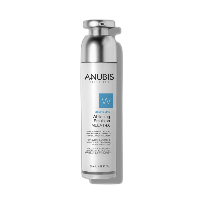 ANUBIS Shining Line whitening emulsion MELATRX 50ml (fondo limpio)