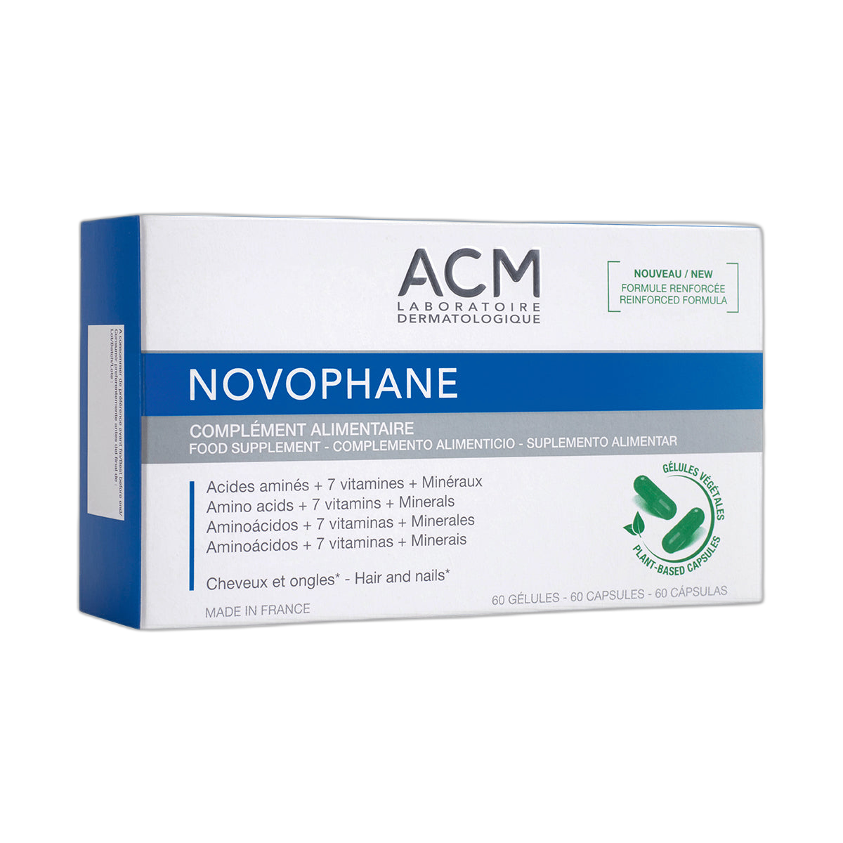 ACM NOVOPHANE 60caps (fondo limpio)