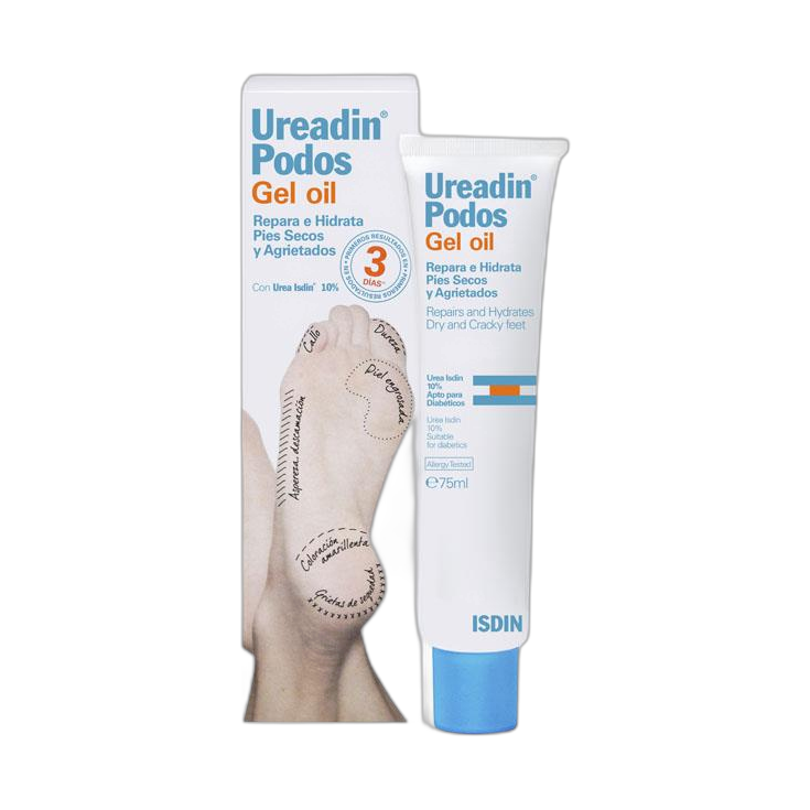 ISDIN UREADIN Podos gel oil 75ml (fondo limpio)