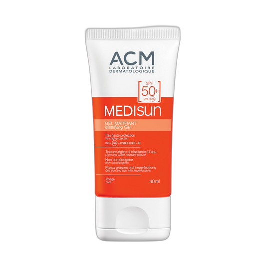ACM MEDISUN Gel matificante spf50+ 40ml (fondo limpio)