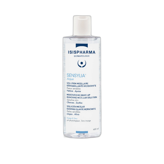 Outlet ISISPHARMA SENSYLIA Aqua solución micelar 400ml (fondo limpio)