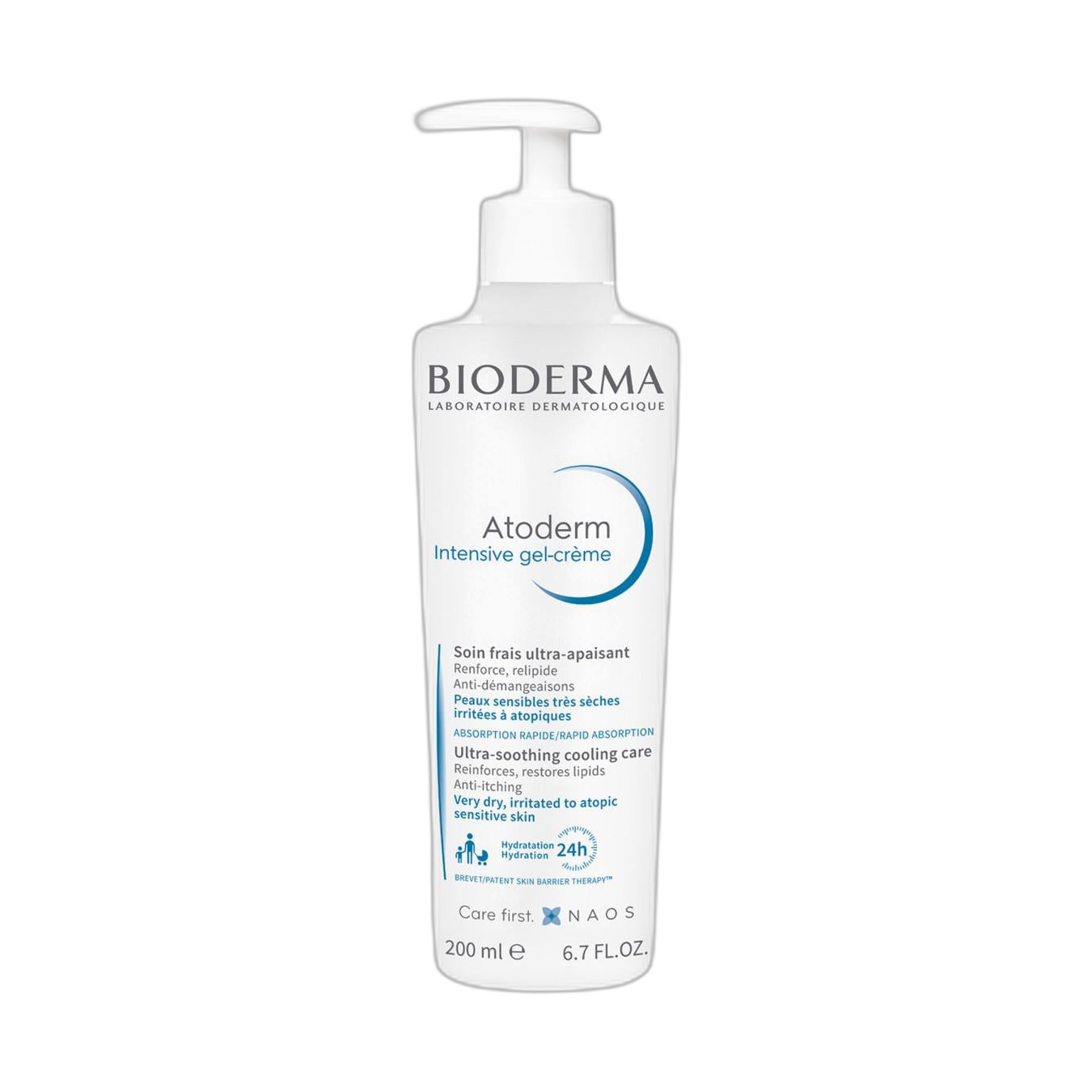 BIODERMA Atoderm Intensive gel crema 200ml (fondo limpio)
