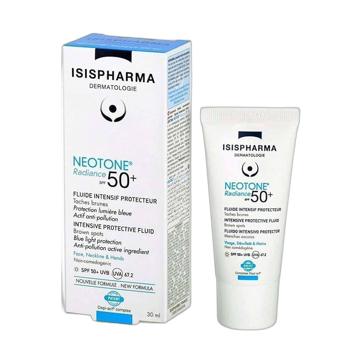 ISISPHARMA NEOTONE Radiance spf50+30ml (fondo limpio)