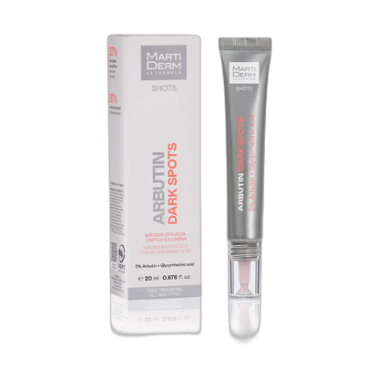 MARTIDERM Shot Arbutin dark spots 20ml (fondo limpio)