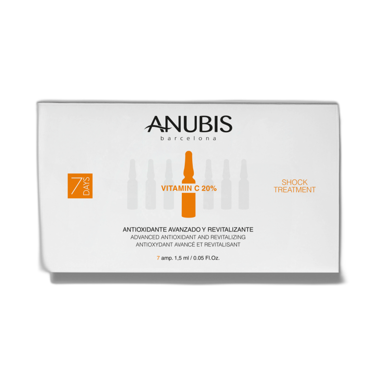 ANUBIS 7 Days Vitamin C 20% 7 amp x 1.5ml (fondo limpio)