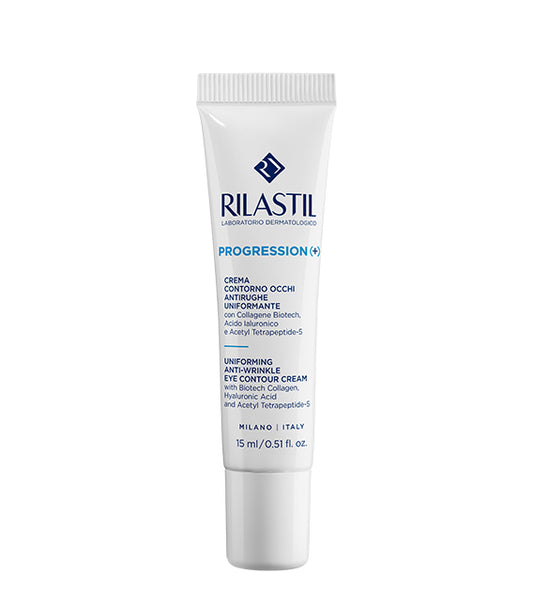 RILASTIL PROGRESSION (+) UNIFORMING ANTI-WRINKLE EYE CONTOUR CREAM 15ML