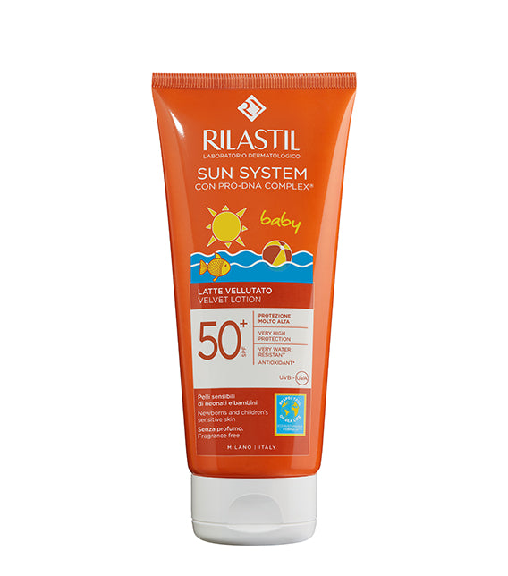 RILASTIL SUN SYSTEM PPT BABY VELVET LOTION PPT SPF 50+  200ML