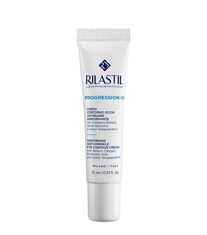RILASTIL PROGRESSION (+) UNIFORMING ANTI-WRINKLE EYE CONTOUR CREAM 15ml