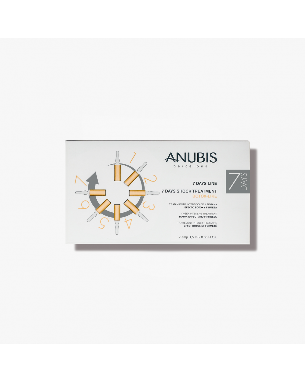 ANUBIS 7 Days Shock Tratment Botox - Like 7 amp x 1.5ml