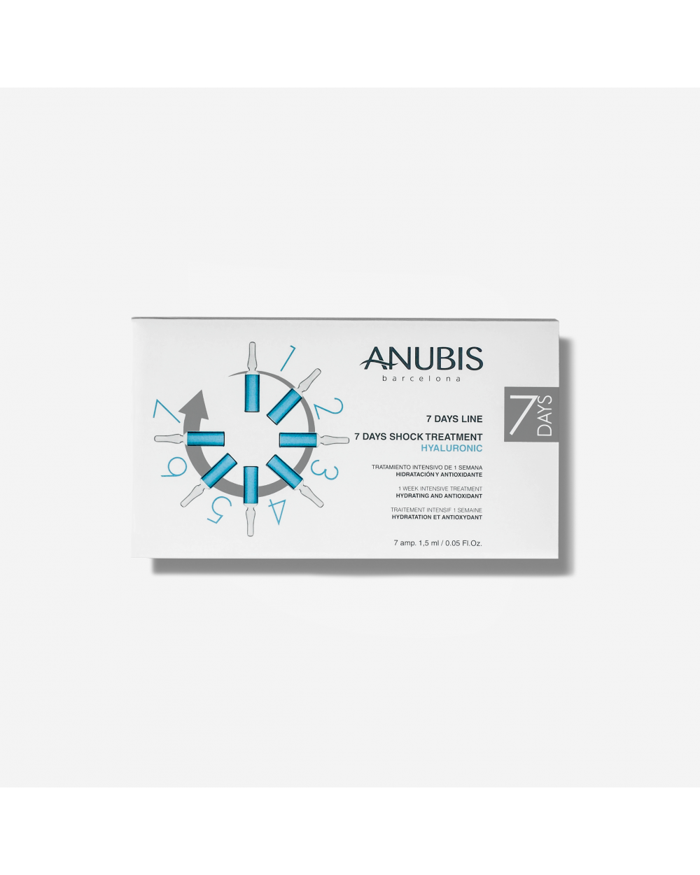 ANUBIS 7 Days Shock Tratment Hyaluronic 7 amp x 1.5ml