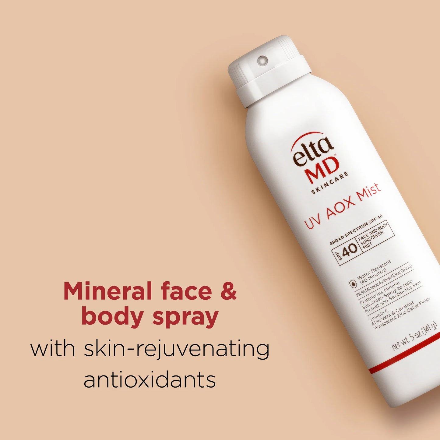 EltaMD UV AOX mist broad-spectrum spf40  141g