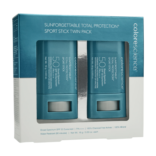 COLORESCIENCE Sunforgettable total protection® sport stick twin pack