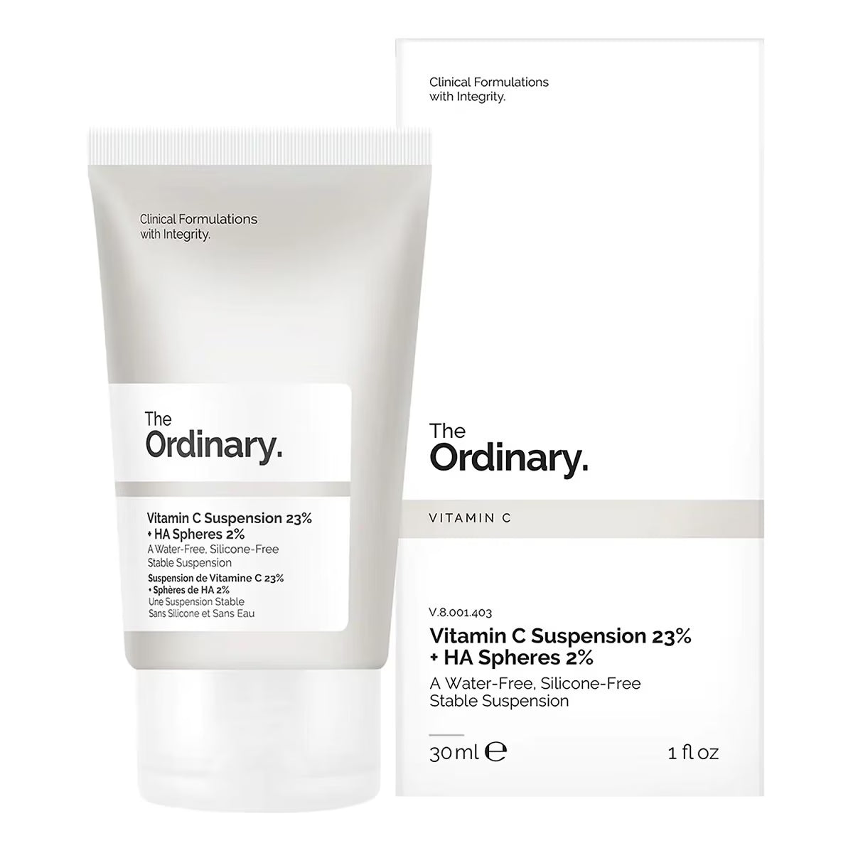 The Ordinary Vitamin C 23% suspension + ha Spheres 2%