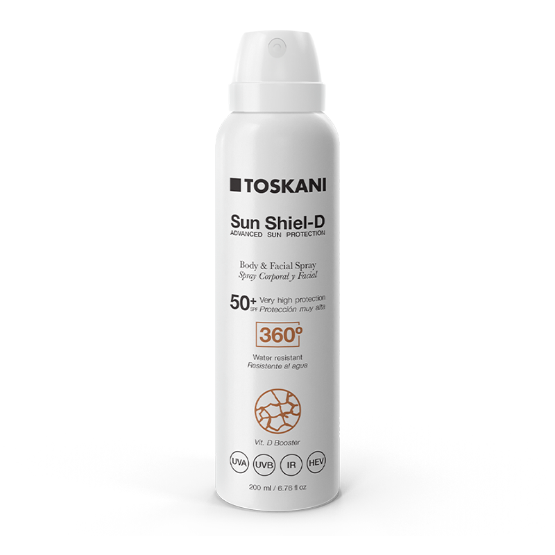 TOSKANI Sun shiel-D Bruma 200ml