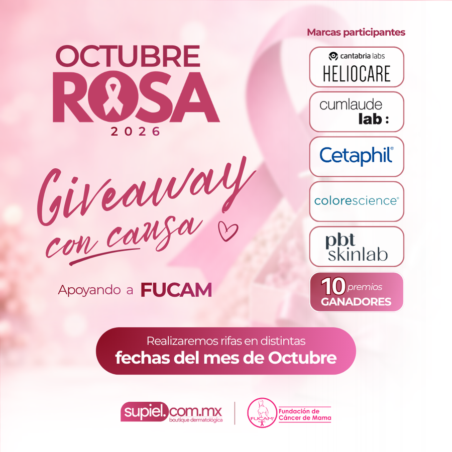 🎀 ¡Giveaway con causa por Octubre Rosa! 💗