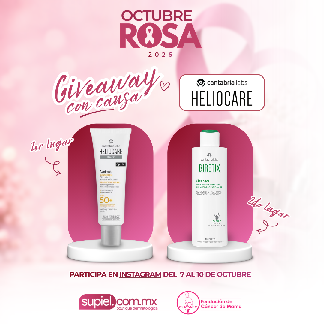 🎀 GIVEAWAY CON CAUSA | OCTUBRE ROSA 2026 🎀