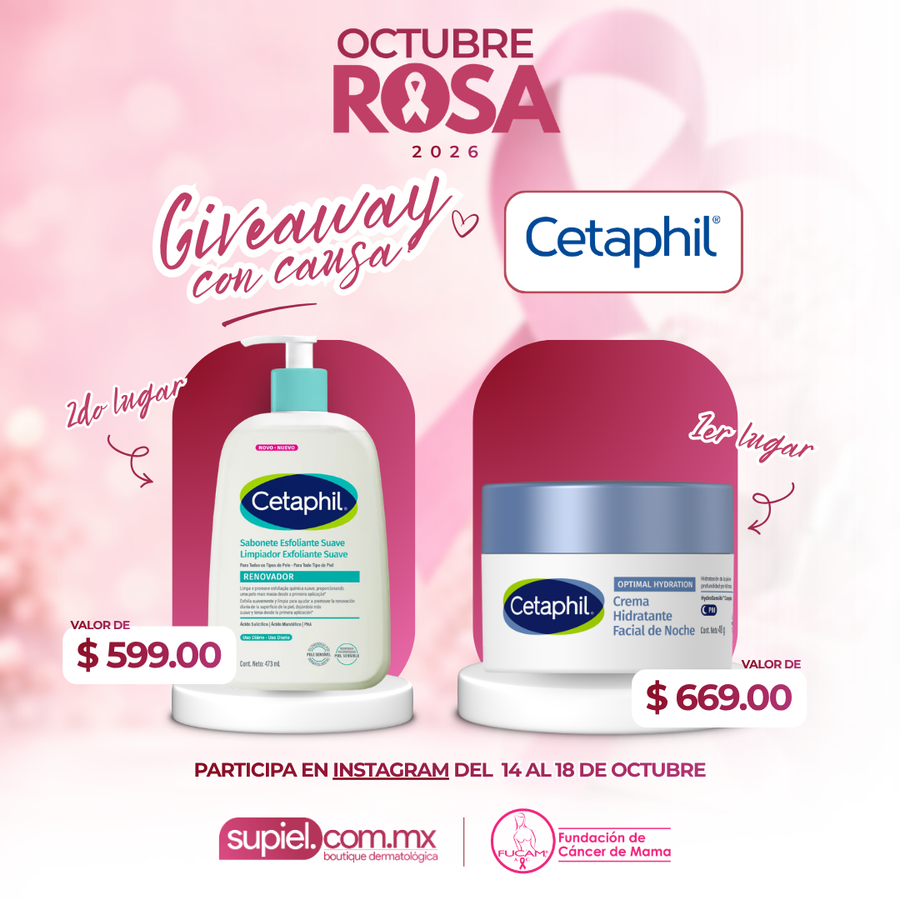 🎀 GIVEAWAY CON CAUSA | OCTUBRE ROSA 2026 🎀