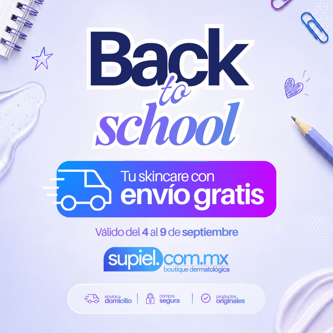 ¡De regreso a clases, pero con tu rutina de skincare siempre lista! 🎒✨
