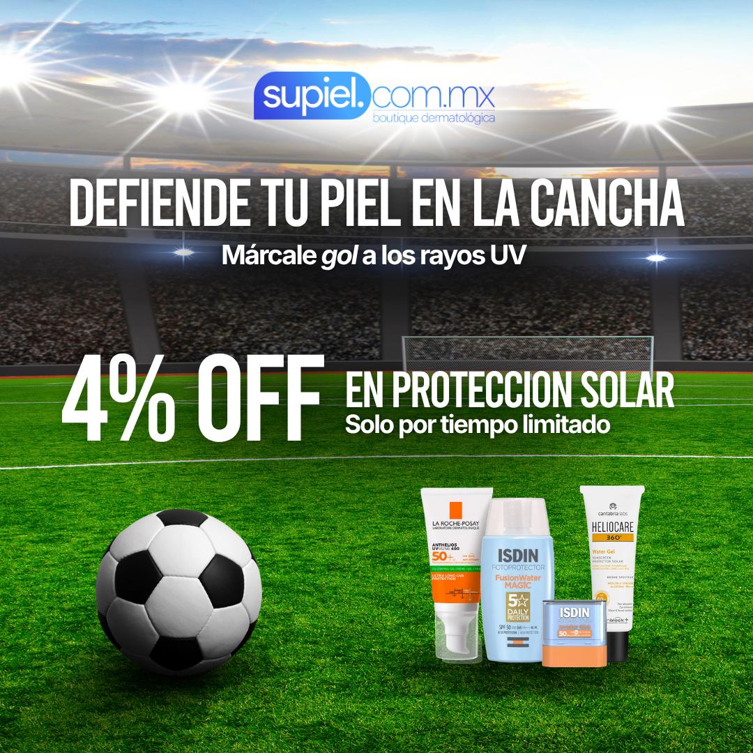 🧴 Solares hasta 4% OFF