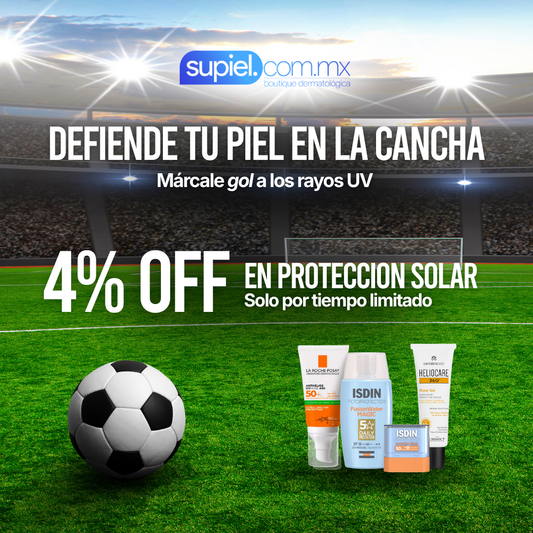 🧴 Solares hasta 4% OFF