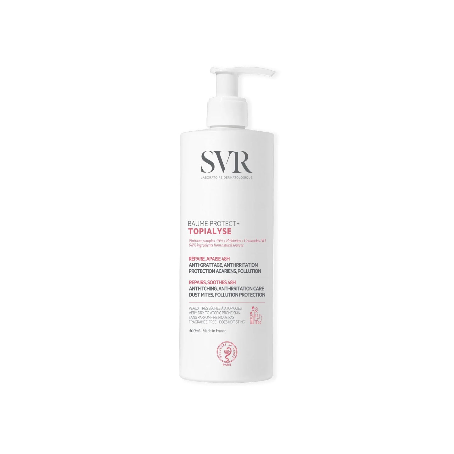 SVR Topialyse baume protect+ 400ml