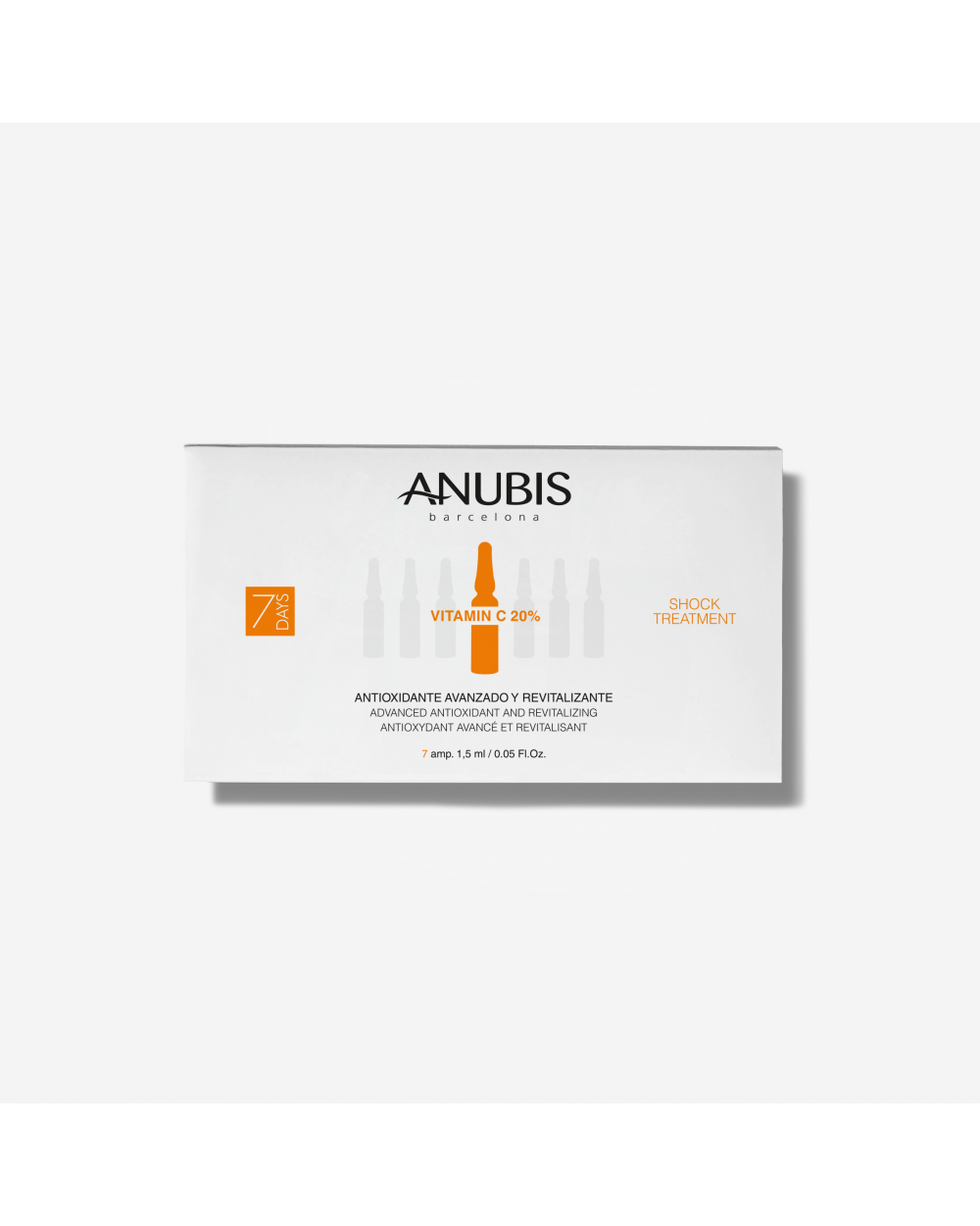 ANUBIS 7 Days Vitamin C 20% 7 amp x 1.5ml