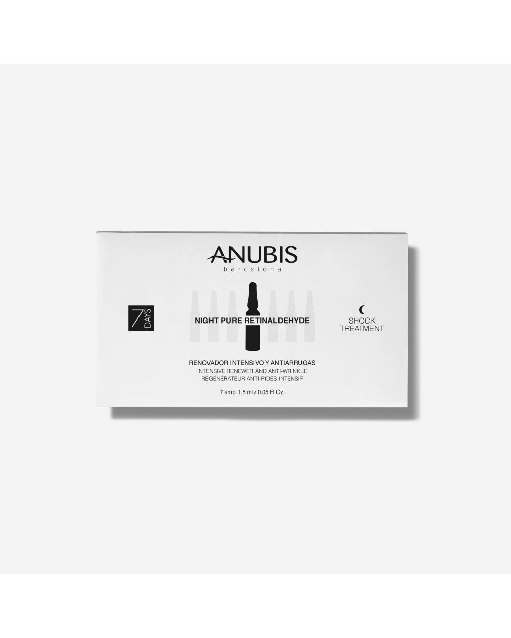 ANUBIS 7 Days Night Pure Retinaldehyde 7 amp x 1.5ml